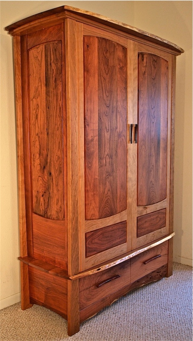 DIY Woodworking Plans Armoire Wardrobe Wooden PDF ...